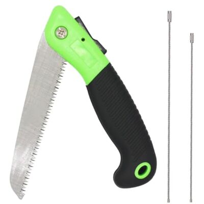 GTIWUNG Profesional Sierra de Mano Plegable, Serrucho de Poda Plegable, Árbol Sierra, Sierra de Jardín antideslizante, la mejor herramienta para camping, Caza, Supervivencia Gear GTIWUNG Profesional Sierra de Mano Plegable, Serrucho de Poda Plegable, Árbol Sierra, Sierra de Jardín antideslizante, la mejor herramienta para camping, Caza, Supervivencia Gear