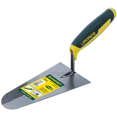 Leborgne Llana redonda 22 cm profesional mango bimaterial con agarre – hoja de acero templado y pata forjada para mampostería – Leborgne Llana redonda 22 cm profesional mango bimaterial con agarre – hoja de acero templado y pata forjada para mampostería –