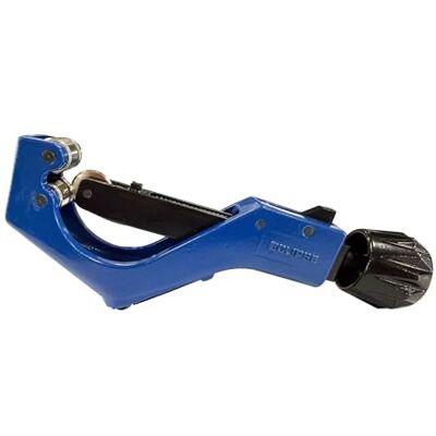 ECLIPSE Professional Tools Cortatubos 6–50mm (1/4"–2"), Cortador de Tubo de Cobre de Acción Rápida, Cuerpo de Aluminio con Rueda de Corte de Repuesto ECLIPSE Professional Tools Cortatubos 6–50mm (1/4"–2"), Cortador de Tubo de Cobre de Acción Rápida, Cuerpo de Aluminio con Rueda de Corte de Repuesto