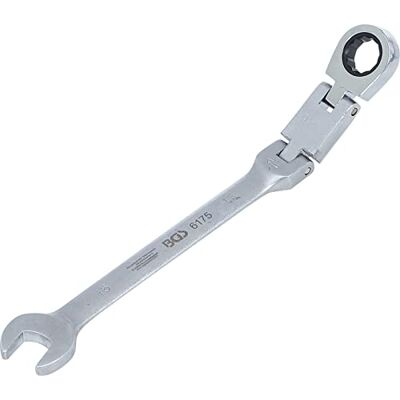 BGS Llave combinada con carraca de doble articulación angulable 15 mm BGS Llave combinada con carraca de doble articulación angulable 15 mm