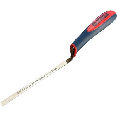 Jackson Paleta para Rejuntado 3/8" (10 mm), Hoja de Acero al Carbono con Mango de Tacto Suave Antideslizante para Juntas de Mortero, Reparación y Restauración Jackson Paleta para Rejuntado 3/8" (10 mm), Hoja de Acero al Carbono con Mango de Tacto Suave Antideslizante para Juntas de Mortero, Reparación y Restauración