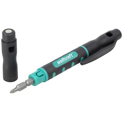 wolfcraft Destornillador de precisión micro I I Herramienta de bolsillo para tornillos micro wolfcraft Destornillador de precisión micro I I Herramienta de bolsillo para tornillos micro