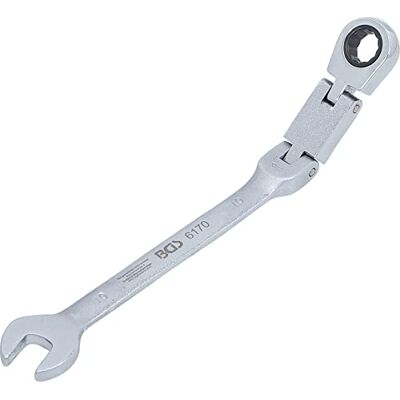 BGS Llave combinada con carraca de doble articulación angulable 10 mm BGS Llave combinada con carraca de doble articulación angulable 10 mm