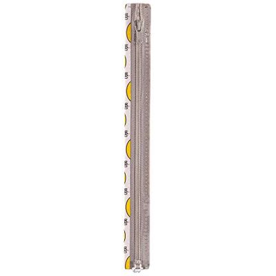 OPTI Cremallera, 100% poliéster, 00004Gris, 70 cm OPTI Cremallera, 100% poliéster, 00004Gris, 70 cm
