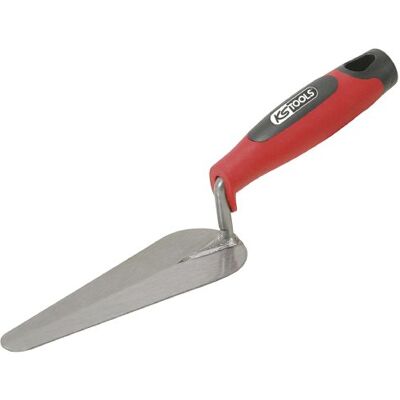 Ks Tools 144.0233 - Punta redonda - Mango bicomponente - 160 mm - Cazzuola Ks Tools 144.0233 - Punta redonda - Mango bicomponente - 160 mm - Cazzuola