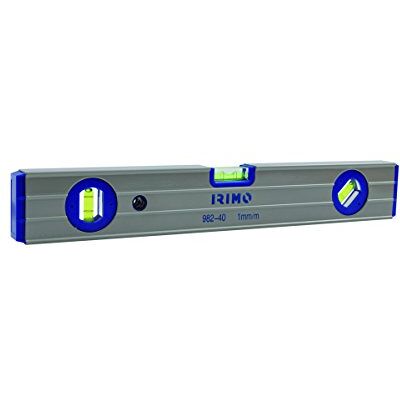 IRIMO Nivel tubular aluminio alta visibilidad 400x24x60mm IRIMO Nivel tubular aluminio alta visibilidad 400x24x60mm