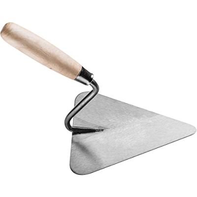 HARDY WORKING TOOLS HARDY Paleta Triangular Para Albañilería Enlucido Alisado Yeso Pegamento Herramientas Mango Construcción de Madera Renovación Trabajos de Renovación Espátula Para Aplicar Yeso Tamaño 20 cm HARDY WORKING TOOLS HARDY Paleta Triangular Para Albañilería Enlucido Alisado Yeso Pegamento Herramientas Mango Construcción de Madera Renovación Trabajos de Renovación Espátula Para Aplicar Yeso Tamaño 20 cm