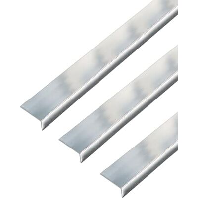Alberts GAH- 488581 Perfil angular autoadhesivo (aluminio, 1000 x 15 x 10 mm, 3 unidades) Alberts GAH- 488581 Perfil angular autoadhesivo (aluminio, 1000 x 15 x 10 mm, 3 unidades)