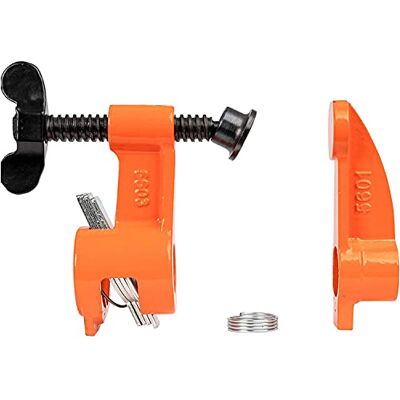 Pony Abrazadera de alcance profundo de 2-1/2 pulgadas y accesorio esparcidor para tubo de 3/4 pulgadas Pony Abrazadera de alcance profundo de 2-1/2 pulgadas y accesorio esparcidor para tubo de 3/4 pulgadas