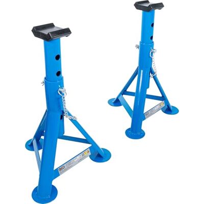 BGS Caballetes de tubo capacidad de carga 3000 kg / par recorrido 335 500 mm 1 par BGS Caballetes de tubo capacidad de carga 3000 kg / par recorrido 335 500 mm 1 par