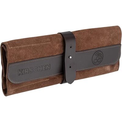Kirschen Bolsa de Almacenamiento de cincel, Bolsa de Herramientas de Almacenamiento de cincel para hasta 12 cinceles, Bolsa Enrollable con protección de Corte de Cuero Kirschen Bolsa de Almacenamiento de cincel, Bolsa de Herramientas de Almacenamiento de cincel para hasta 12 cinceles, Bolsa Enrollable con protección de Corte de Cuero