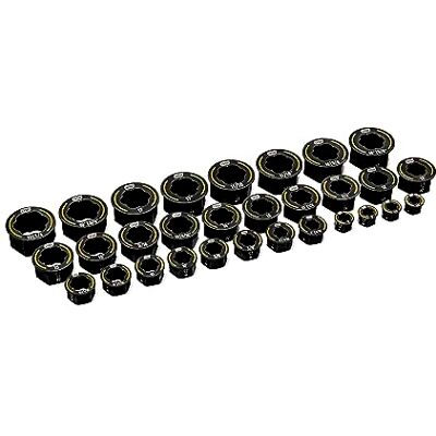 GEARWRENCH , , Juego de 30 piezas de inserto de llave métrica/SAE GEARWRENCH , , Juego de 30 piezas de inserto de llave métrica/SAE