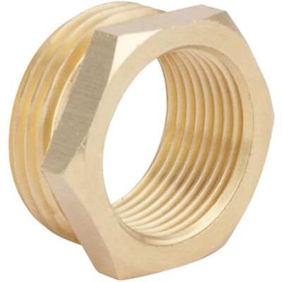 Boutte - Reductor de latón de seis cavidades - M26x34-F20x27 - Reductor Boutte - Reductor de latón de seis cavidades - M26x34-F20x27 - Reductor