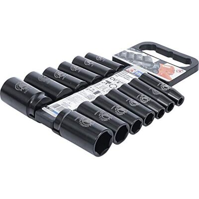 BGS Do it yourself BGS Diy Juego de llaves de vaso de impacto entrada 12,5 mm (1/2") 10 32 mm 13 piezas BGS Do it yourself BGS Diy Juego de llaves de vaso de impacto entrada 12,5 mm (1/2") 10 32 mm 13 piezas