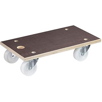 WAGNER Plataforma de Carga MM 1143-57,5 x 30 cm para Electrodomésticos y Muebles, 500 kg de Capacidad de Carga, Agujero de Agarre, Antideslizante, Certificado FSC® WAGNER Plataforma de Carga MM 1143-57,5 x 30 cm para Electrodomésticos y Muebles, 500 kg de Capacidad de Carga, Agujero de Agarre, Antideslizante, Certificado FSC®