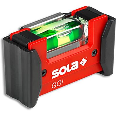 Sola Nivel de burbuja Compact Go! Clip, 0 Sola Nivel de burbuja Compact Go! Clip, 0
