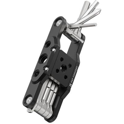 K&F CONCEPT 10 en 1 Juego de Herramientas Foding Tool Set Multiherramienta para Cámara con Destornillador y Llave Inglesa,Juego de Herramientas Plegable para Cámara para Fotógrafos Universal K&F CONCEPT 10 en 1 Juego de Herramientas Foding Tool Set Multiherramienta para Cámara con Destornillador y Llave Inglesa,Juego de Herramientas Plegable para Cámara para Fotógrafos Universal