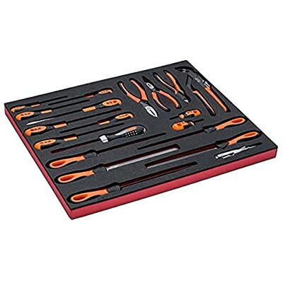 Bahco Foam Alicates Y Limas, 20 Pzas Bahco Foam Alicates Y Limas, 20 Pzas