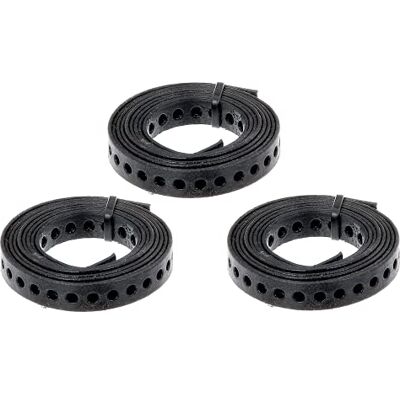 Alberts Cinta perforada con o sin caja de desenrollar revestimiento de plástico negro ancho 17 mm longitud 1,5 m juego de 3 Alberts Cinta perforada con o sin caja de desenrollar revestimiento de plástico negro ancho 17 mm longitud 1,5 m juego de 3