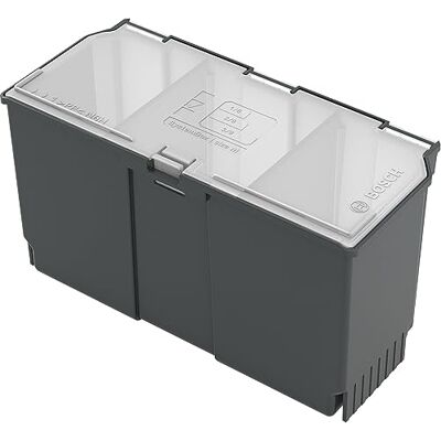Bosch Caja de accesorios (CA para maletín SystemBox de tamaño M, caja de accesorios mediana (2/9) para SystemBox (tamaño M), para almacenaje de herramientas eléctricas ) Bosch Caja de accesorios (CA para maletín SystemBox de tamaño M, caja de accesorios mediana (2/9) para SystemBox (tamaño M), para almacenaje de herramientas eléctricas )