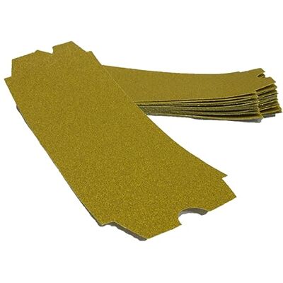 Marshalltown Papel de lija perforado , grano 100 (100 hojas/caja), embalaje a granel, papel de lija, para drywallers, tamaño: 285x107 mm Marshalltown Papel de lija perforado , grano 100 (100 hojas/caja), embalaje a granel, papel de lija, para drywallers, tamaño: 285x107 mm