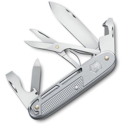 Victorinox Synergy X Alox Navaja Suiza – Navaja Multiuso, Multiherramienta de Acero Inoxidable para Trabajo, Uso Diario y Outdoor con Tijeras y Clip, Plata Victorinox Synergy X Alox Navaja Suiza – Navaja Multiuso, Multiherramienta de Acero Inoxidable para Trabajo, Uso Diario y Outdoor con Tijeras y Clip, Plata