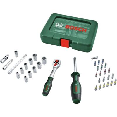 Bosch Set de carracas de 1/4'' 37 piezas Bosch Set de carracas de 1/4'' 37 piezas