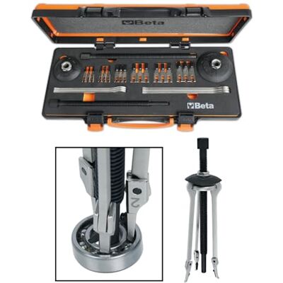 Beta 1548/C6 Extractor de rodamientos con extremos finos intercambiables Beta 1548/C6 Extractor de rodamientos con extremos finos intercambiables