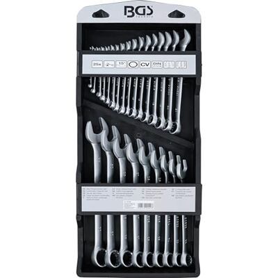 BGS Juego de llaves combinadas 6 32 mm 25 piezas BGS Juego de llaves combinadas 6 32 mm 25 piezas