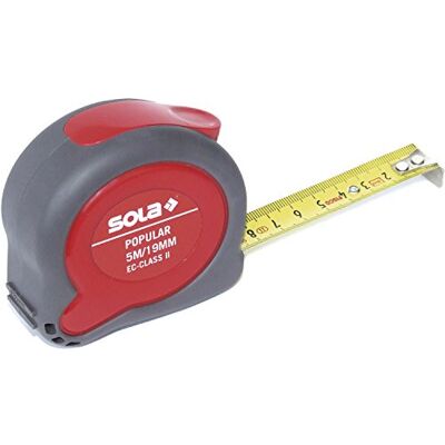 Sola 4000857526 Cinta métrica (3 m x 13 mm) Sola 4000857526 Cinta métrica (3 m x 13 mm)