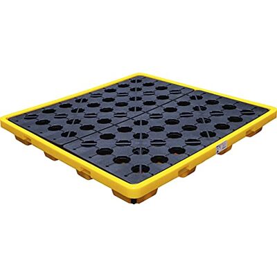 BGS Recogedor de aceite con rejilla para 4 x 200 bidones BGS Recogedor de aceite con rejilla para 4 x 200 bidones