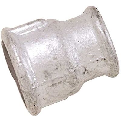 BOUTTE Boutté 2149993 Pezón Hierro galvanizado reducido Hembra 50x60-40x49, Plata BOUTTE Boutté 2149993 Pezón Hierro galvanizado reducido Hembra 50x60-40x49, Plata