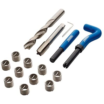 Draper Kit de reparación de roscas métricas, M14 x 1,25 (15 piezas) Draper Kit de reparación de roscas métricas, M14 x 1,25 (15 piezas)