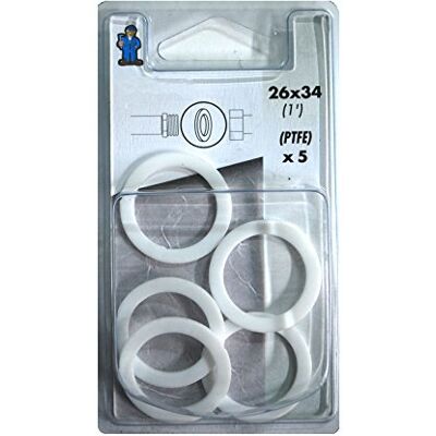 BOUTT - 1381844 PTFE26 - PTFE - 26x34 - Juego de juntas BOUTT - 1381844 PTFE26 - PTFE - 26x34 - Juego de juntas