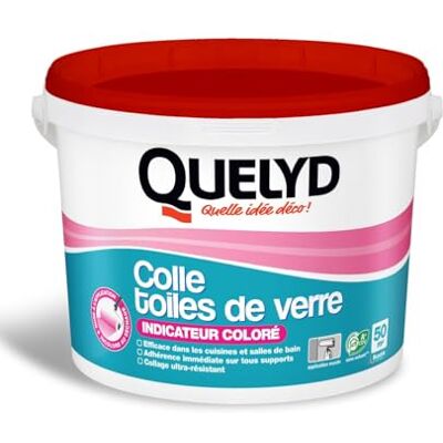 Quelyd Adhesivo de cristal con indicador de color, color rosa Quelyd Adhesivo de cristal con indicador de color, color rosa