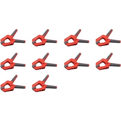 Meister Abrazadera de resorte – 75 mm de envergadura – 10 piezas – mordazas de sujeción móviles – Fijación segura y con una sola mano de piezas de trabajo/abrazadera profesional/abrazadera Meister Abrazadera de resorte – 75 mm de envergadura – 10 piezas – mordazas de sujeción móviles – Fijación segura y con una sola mano de piezas de trabajo/abrazadera profesional/abrazadera