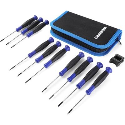 WORKPRO Juego de Destornilladores de Precisión, 10 Piezas WORKPRO Juego de Destornilladores de Precisión, 10 Piezas