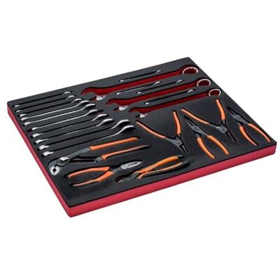 Bahco Foam 24 Llaves Comb Y Alicates Bahco Foam 24 Llaves Comb Y Alicates