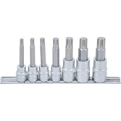 BGS 5185 Juego de puntas de vaso entrada 10 mm (3/8") / 12,5 mm (1/2") perfil en cuña (para RIBE) M6 M14 7 piezas BGS 5185 Juego de puntas de vaso entrada 10 mm (3/8") / 12,5 mm (1/2") perfil en cuña (para RIBE) M6 M14 7 piezas