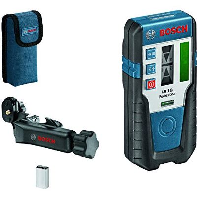 Bosch Receptor láser LR 1 G (haz láser verde, 1 batería de 9 V, alcance 0–200 m) Bosch Receptor láser LR 1 G (haz láser verde, 1 batería de 9 V, alcance 0–200 m)
