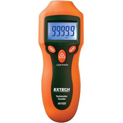 EXTECH Mini-Laser-Foto-Drehzahlmesser und Zähler, 99999 Berührungslos 2-99999 U/min, +/-0,05%, Auflösung 0,1 U/min, beleucht. 5-stell. LCD, Reflexband EXTECH Mini-Laser-Foto-Drehzahlmesser und Zähler, 99999 Berührungslos 2-99999 U/min, +/-0,05%, Auflösung 0,1 U/min, beleucht. 5-stell. LCD, Reflexband
