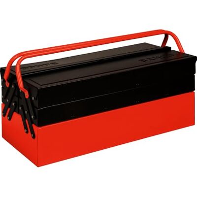 Bahco METALLIC BOX-5 TRAYS BLK-ORANG Unid: 1 Bahco METALLIC BOX-5 TRAYS BLK-ORANG Unid: 1