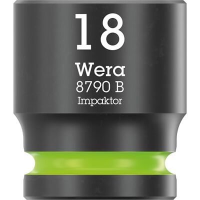 Wera 05005509001 Inserto de llave de vaso con arrastre de 3/8", 18 x 30 mm Wera 05005509001 Inserto de llave de vaso con arrastre de 3/8", 18 x 30 mm