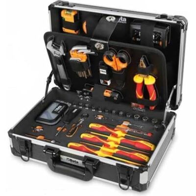 Beta BW 2054EL-106 – Maletín de Plástico con Juego de 106 Herramientas para Mantenimiento Electrotécnico Beta BW 2054EL-106 – Maletín de Plástico con Juego de 106 Herramientas para Mantenimiento Electrotécnico