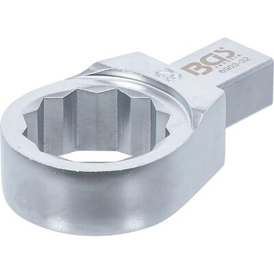 BGS Llave de anillo insertable 32 mm Sujeción 14 x 18 mm BGS Llave de anillo insertable 32 mm Sujeción 14 x 18 mm
