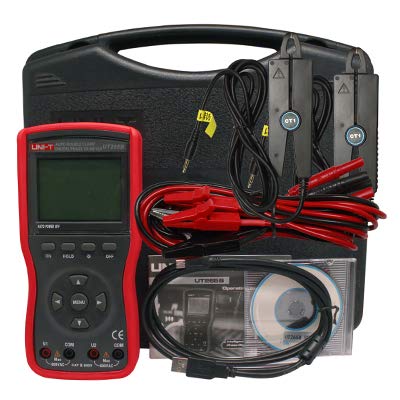 Uni-T Voltametro de Pinza Inteligente de 2 Fases, 0mA-20A, 0V-600V, 45/65 Hz Uni-T Voltametro de Pinza Inteligente de 2 Fases, 0mA-20A, 0V-600V, 45/65 Hz