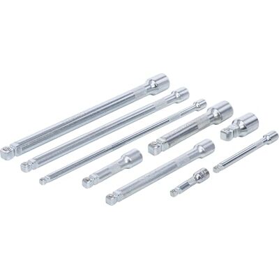 BGS Juego de extensiones basculantes 6,3 mm (1/4"), 10 mm (3/8"), 12,5 mm (1/2") 9 piezas BGS Juego de extensiones basculantes 6,3 mm (1/4"), 10 mm (3/8"), 12,5 mm (1/2") 9 piezas