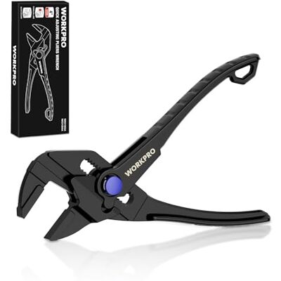 WORKPRO Alicate Llave Ajustable 100mm, Apertura Máx. 20mm WORKPRO Alicate Llave Ajustable 100mm, Apertura Máx. 20mm