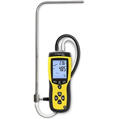 TROTEC TA400 anemómetro de tubo Pitot con certificado para aire y gases TROTEC TA400 anemómetro de tubo Pitot con certificado para aire y gases