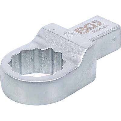 BGS Llave de anillo insertable 24 mm Sujeción 14 x 18 mm BGS Llave de anillo insertable 24 mm Sujeción 14 x 18 mm